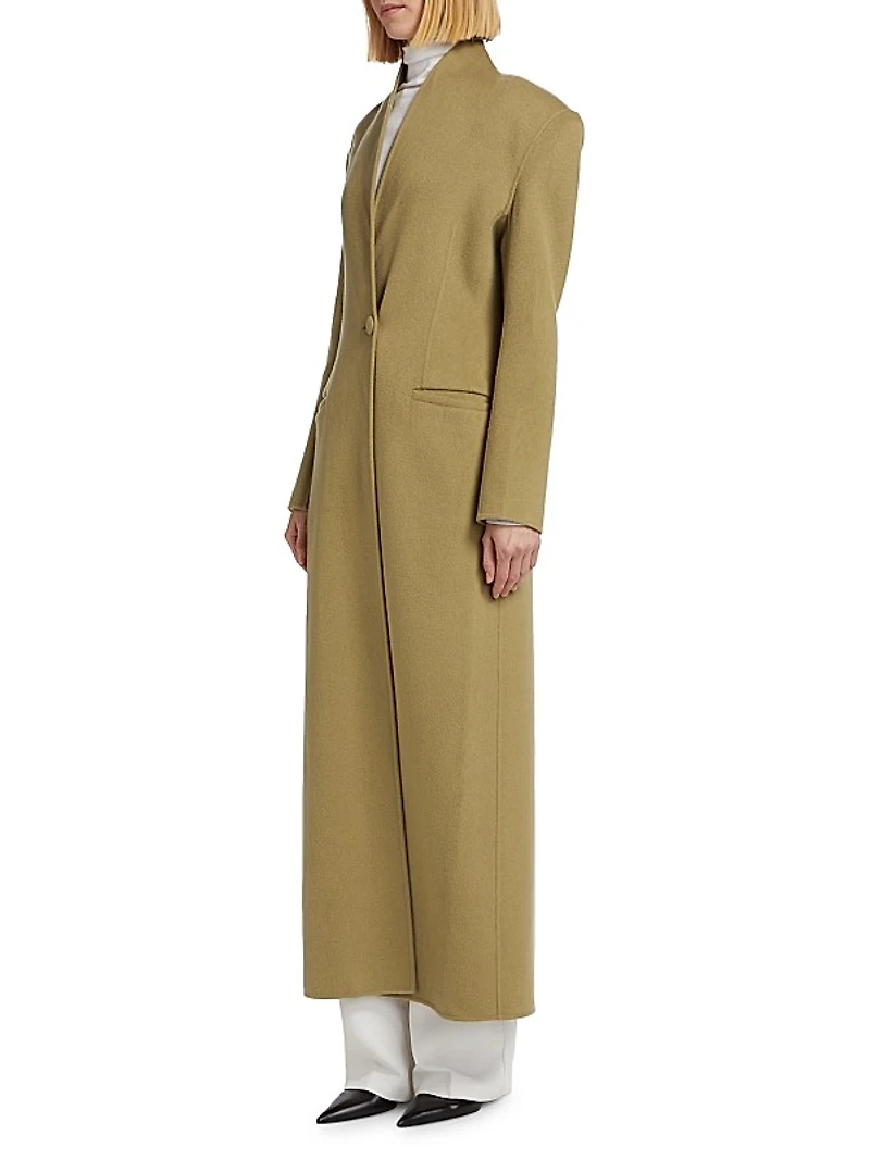Zahra Wool-Cashmere Coat