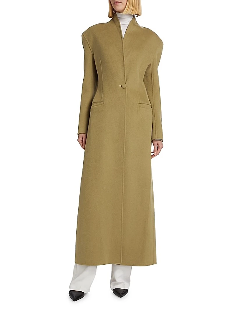 Zahra Wool-Cashmere Coat