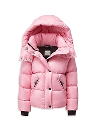 Little Girl's & Elsa Down Puffer Jacket