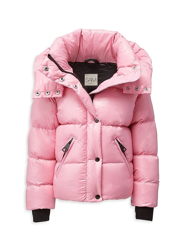 Little Girl's & Elsa Down Puffer Jacket