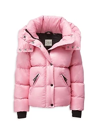 Little Girl's & Elsa Down Puffer Jacket