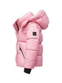 Little Girl's & Elsa Down Puffer Jacket