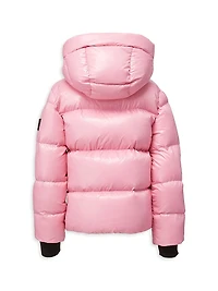 Little Girl's & Elsa Down Puffer Jacket