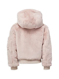 Little Girl's & Jenny Faux Fur Jacket