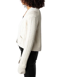 Travy Wool Knit Cardigan
