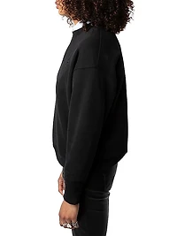 Oscar Love Yourself Cotton-Blend Sweater