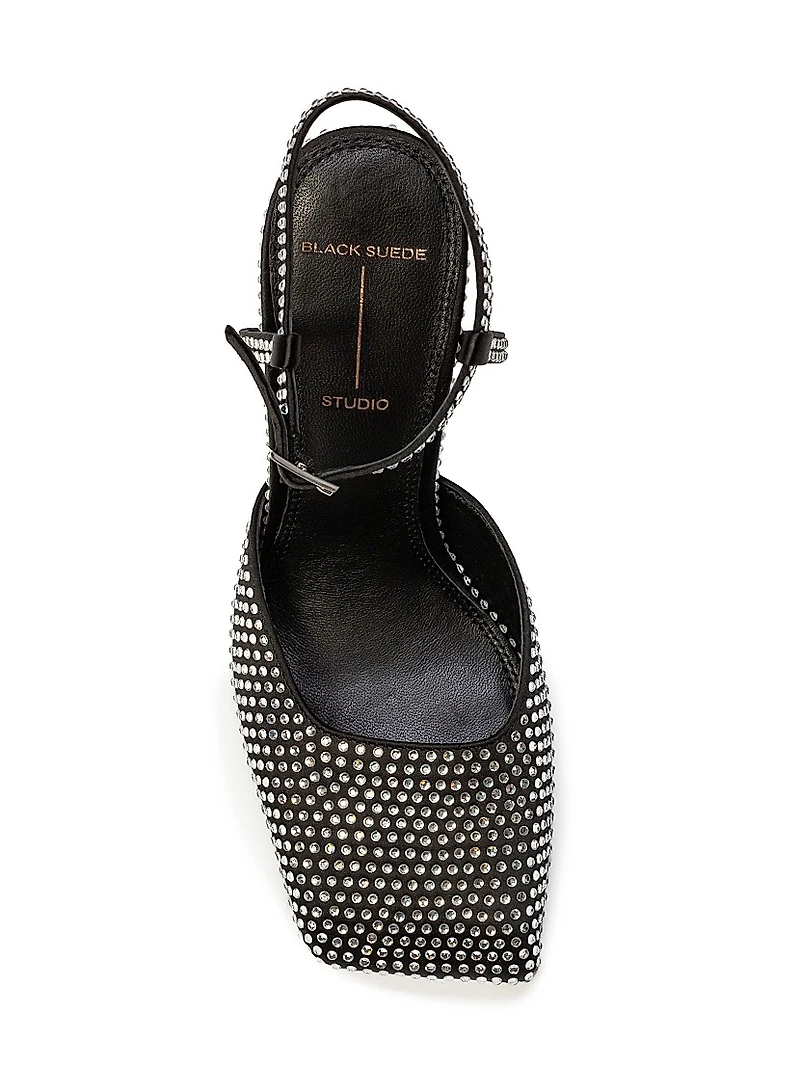 Meadow 90MM Embellished Sandals
