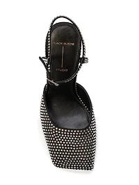 Meadow 90MM Embellished Sandals