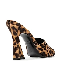 Junie 100MM Pony Hair Mules