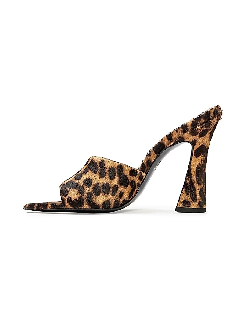 Junie 100MM Pony Hair Mules