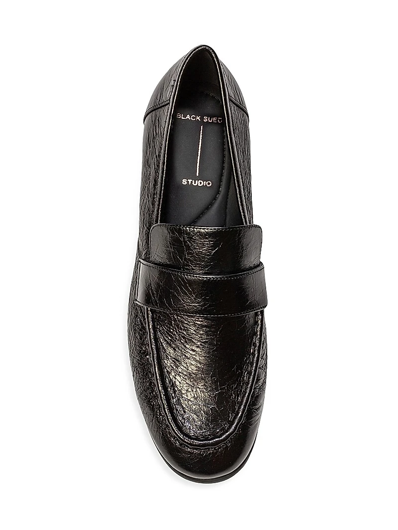 Arrow Leather Loafers