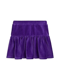 Little Girl's Tiered Corduroy Skirt