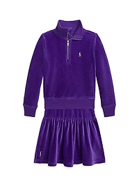 Little Girl's Tiered Corduroy Skirt