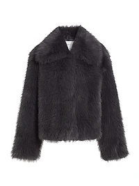 Agolde x Shoreditch Ski Club Maren Faux-Shearling Jacket
