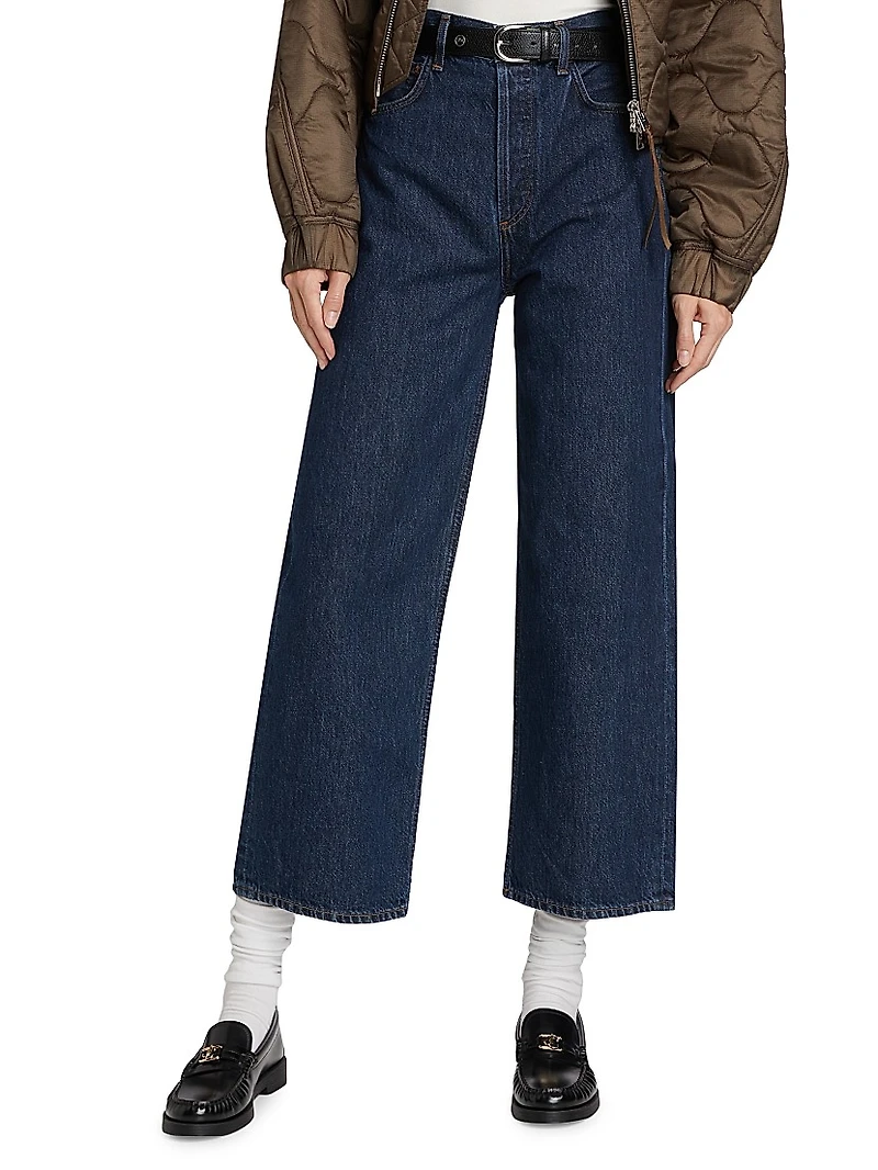 Ren Denim Wide-Leg Jeans