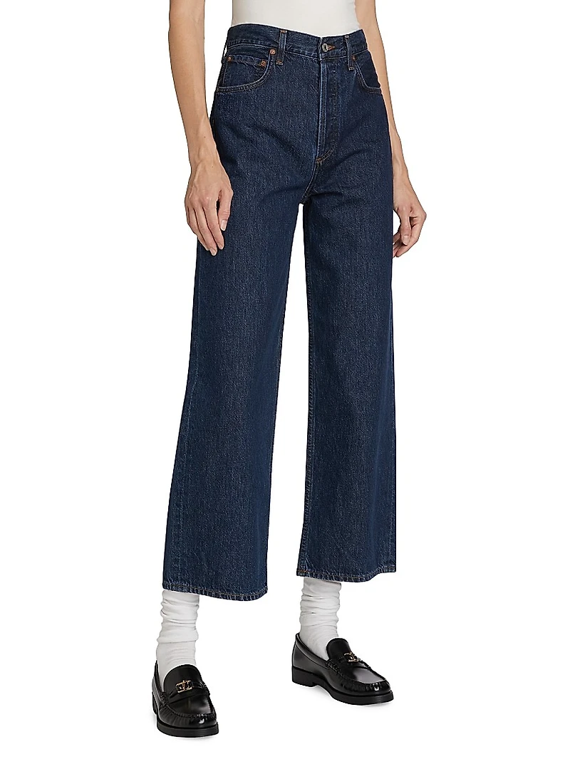 Ren Denim Wide-Leg Jeans