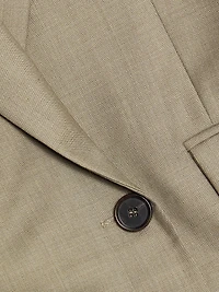 Callie Wool Crop Blazer