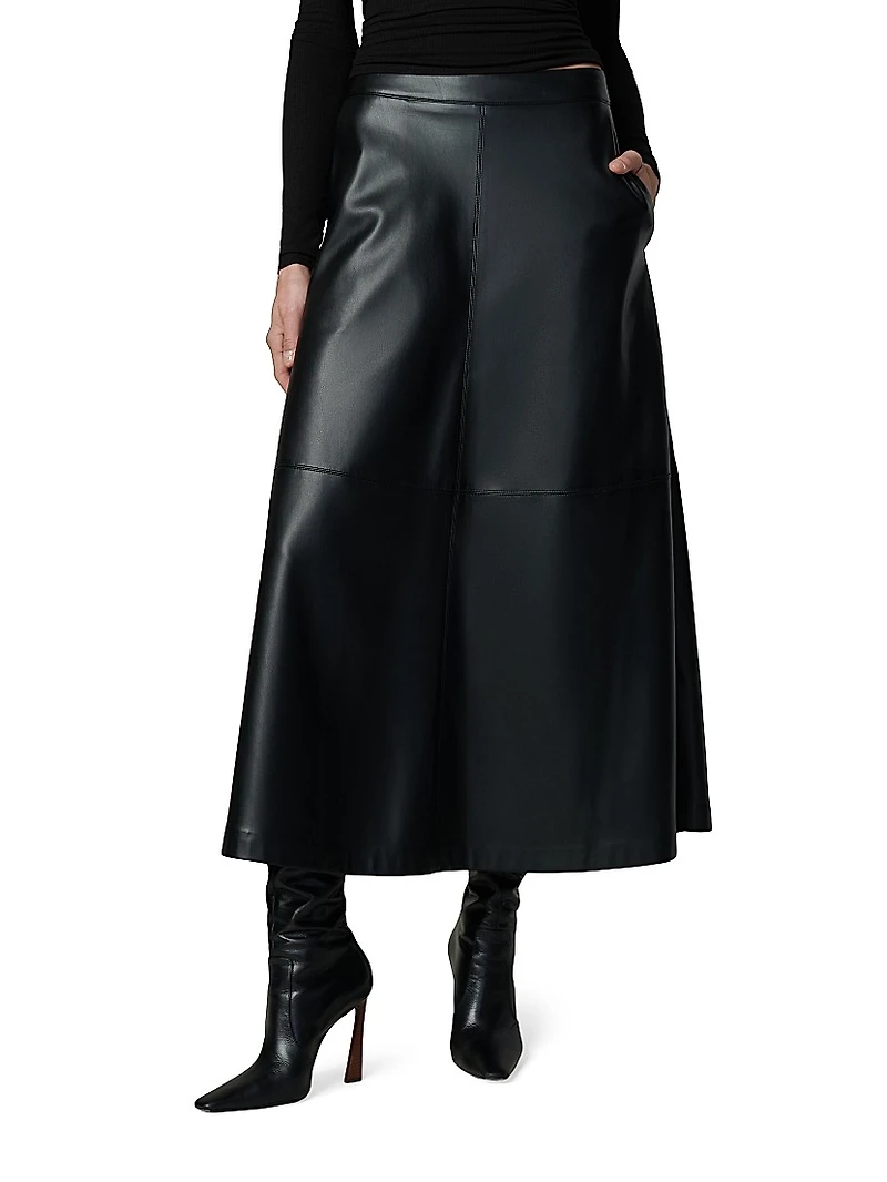 Joe’s Jeans by Dani Michelle The Tavi Faux Leather Maxi Skirt