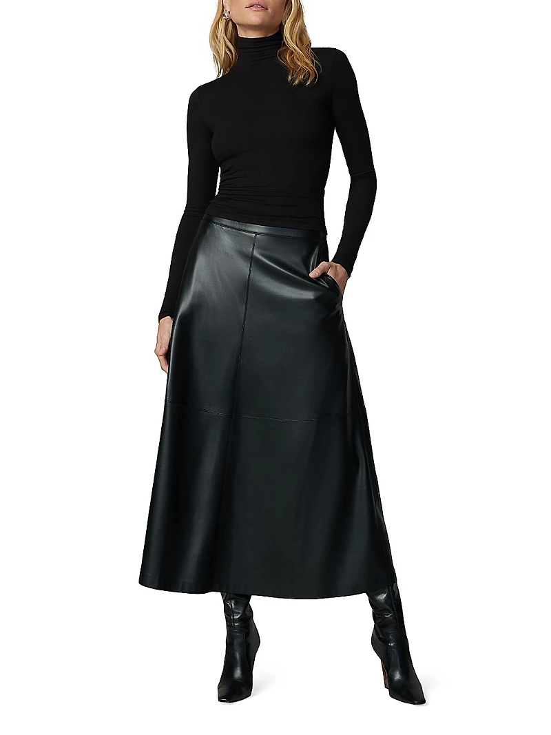 Joe’s Jeans by Dani Michelle The Tavi Faux Leather Maxi Skirt