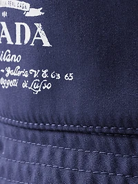 Reversible Technical Cotton Bucket Hat