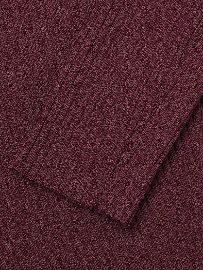 Convertible Layered Knit Top