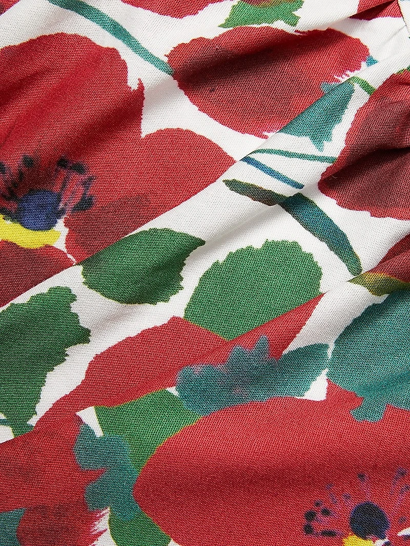 Poppy Bow-Strap Sheath Cocktail Dress