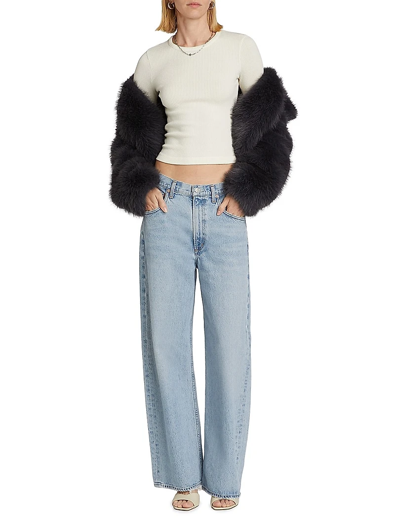 Low Curve Mid-Rise Jeans