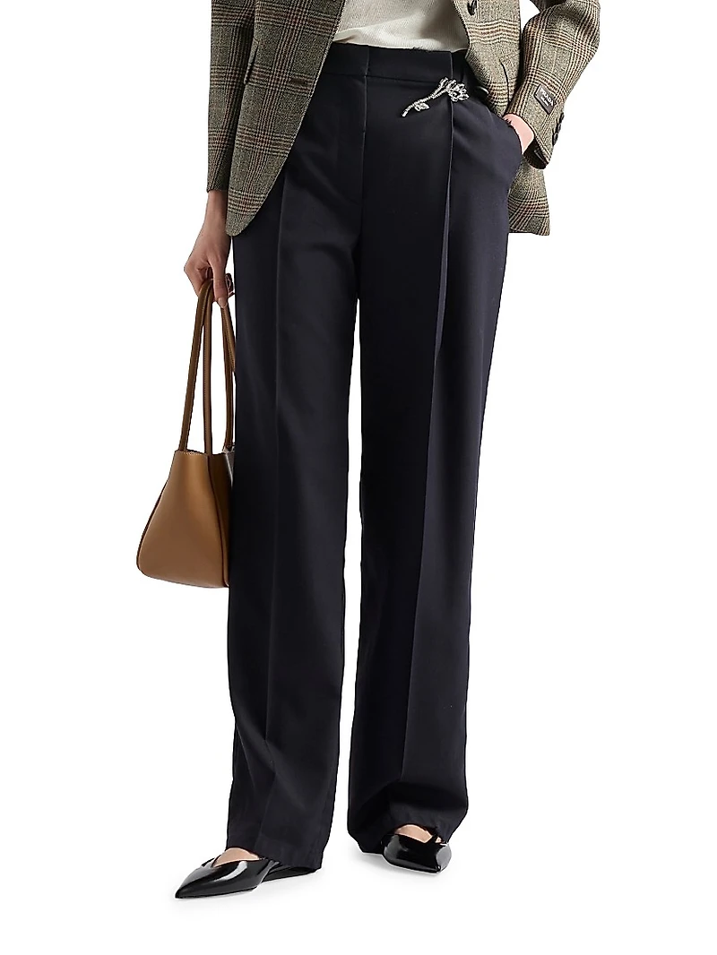 Old-Wash Gabardine Pants