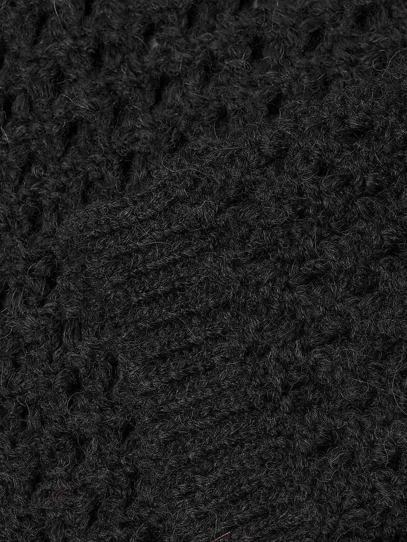 Alpaca Knit Crewneck Sweater