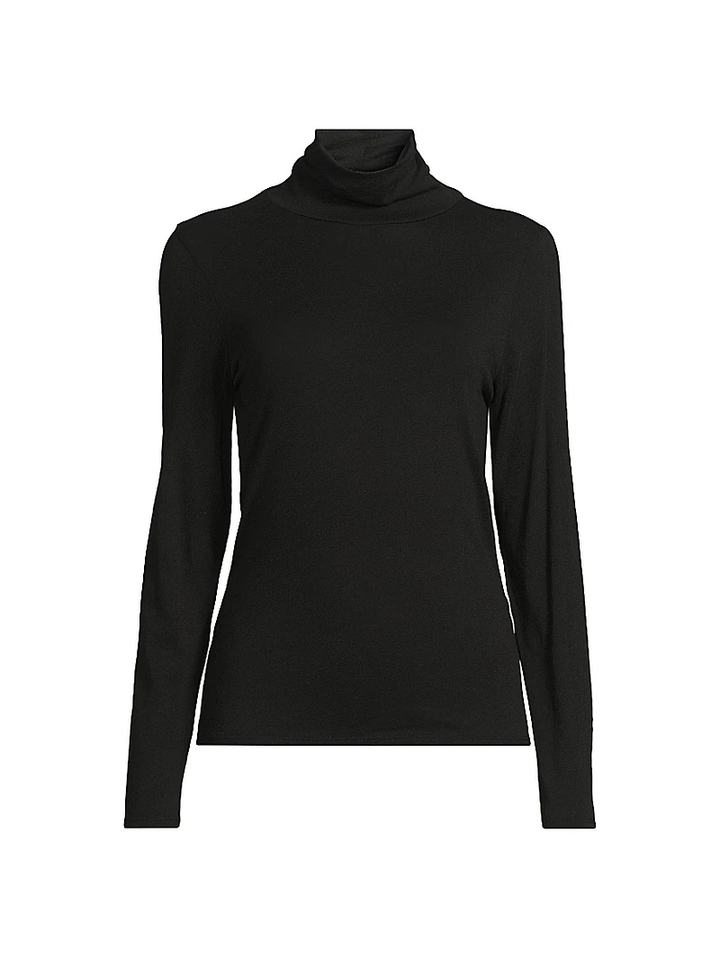 Slim Turtleneck Top