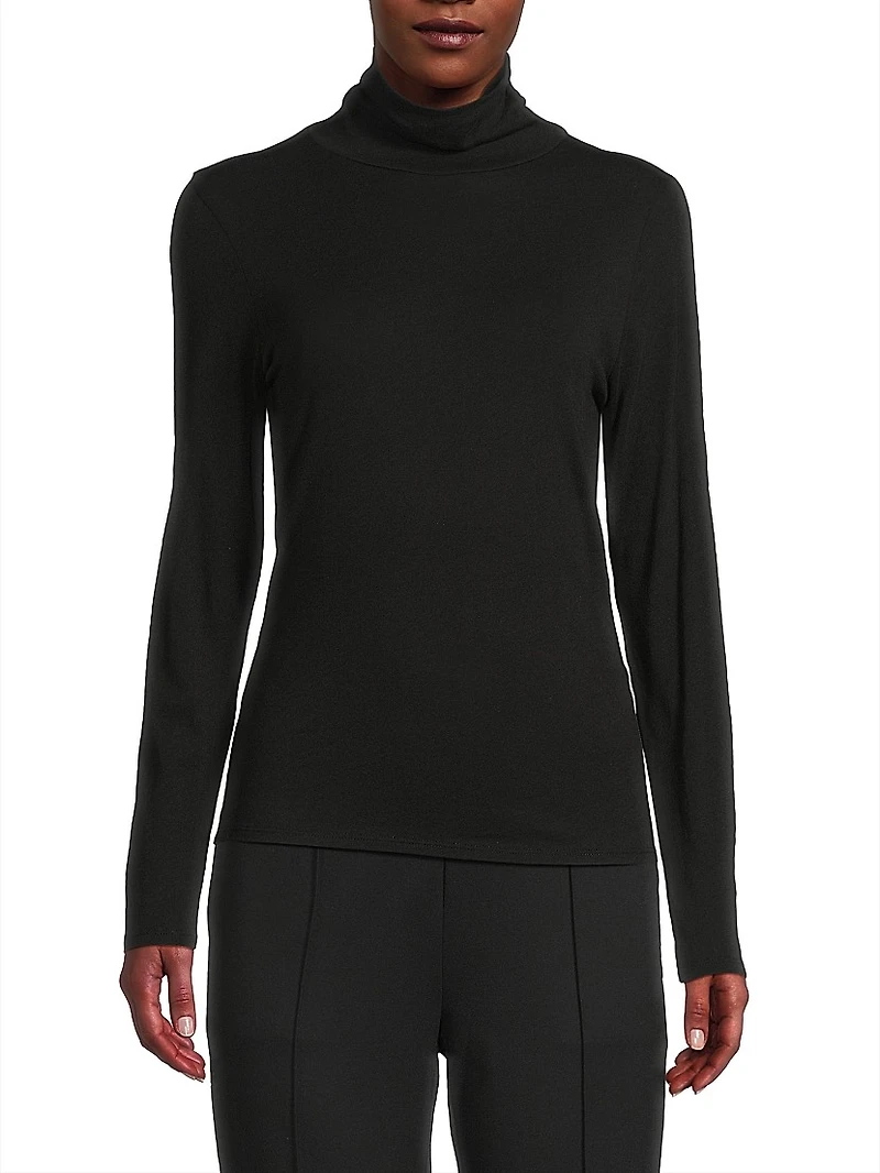 Slim Turtleneck Top