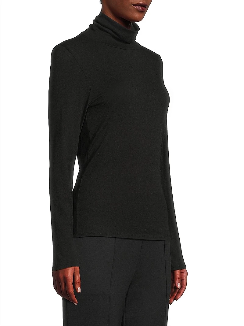 Slim Turtleneck Top