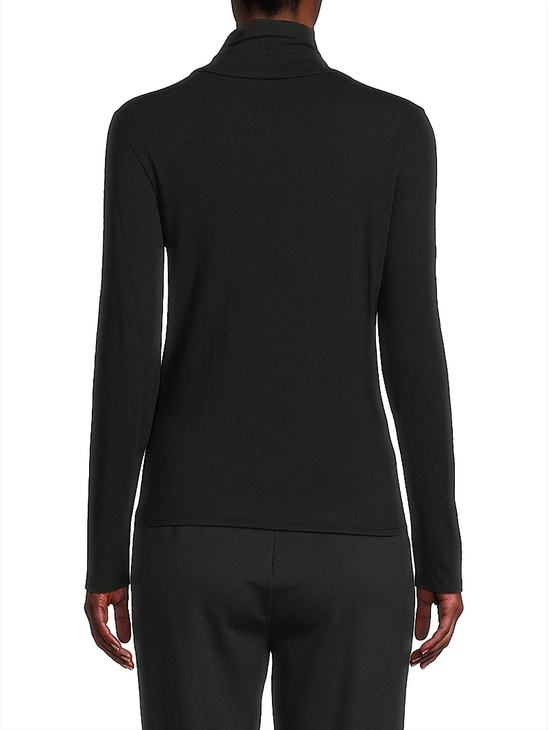 Slim Turtleneck Top