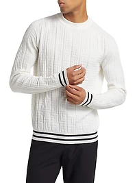 Monogram Wool Crewneck Sweater