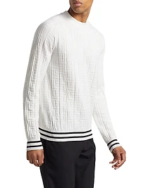 Monogram Wool Crewneck Sweater