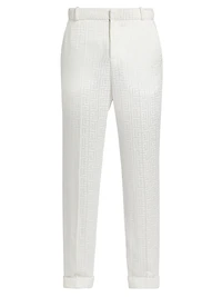 Monogram Jacquard Trousers