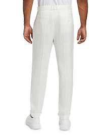 Monogram Jacquard Trousers