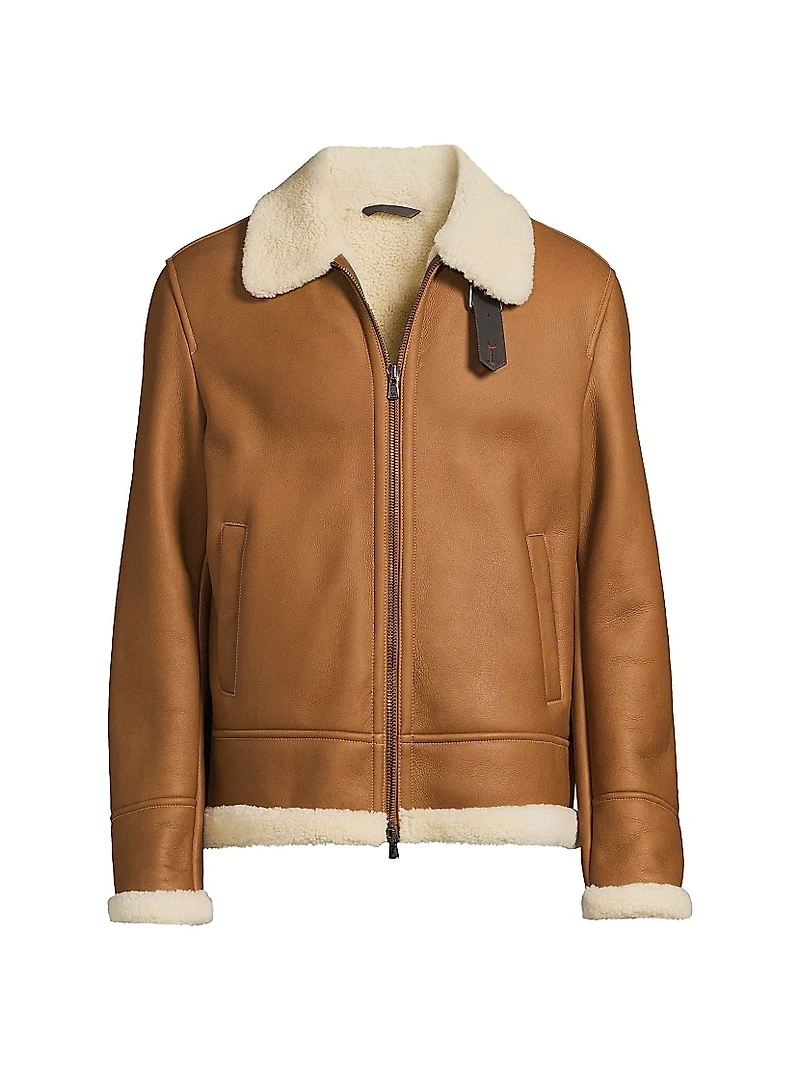 Shearling Bomber Jacket
