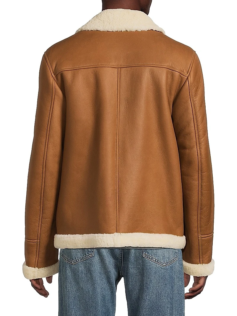 Shearling Bomber Jacket