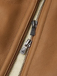 Shearling Bomber Jacket