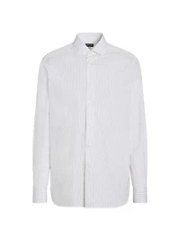 Striped Centoventimila Cotton Shirt
