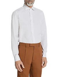 Striped Centoventimila Cotton Shirt