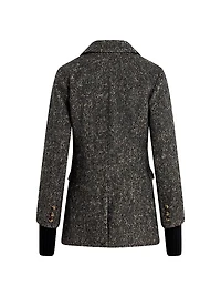 The City Wool-Blend Single-Breasted Blazer