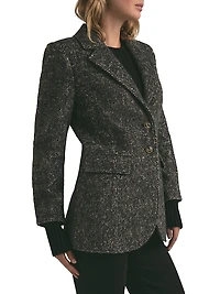 The City Wool-Blend Single-Breasted Blazer