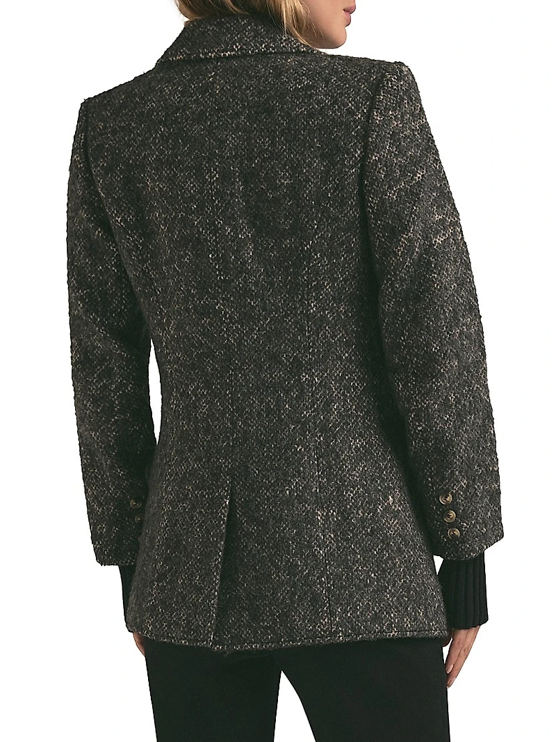 The City Wool-Blend Single-Breasted Blazer