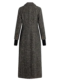 The City Wool-Blend Single-Breasted Coat