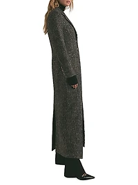 The City Wool-Blend Single-Breasted Coat