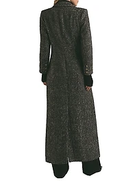 The City Wool-Blend Single-Breasted Coat