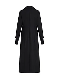 The City Wool-Blend Single-Breasted Coat