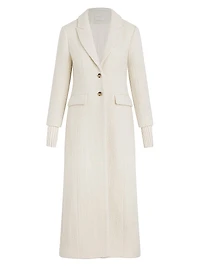The City Wool-Blend Single-Breasted Coat